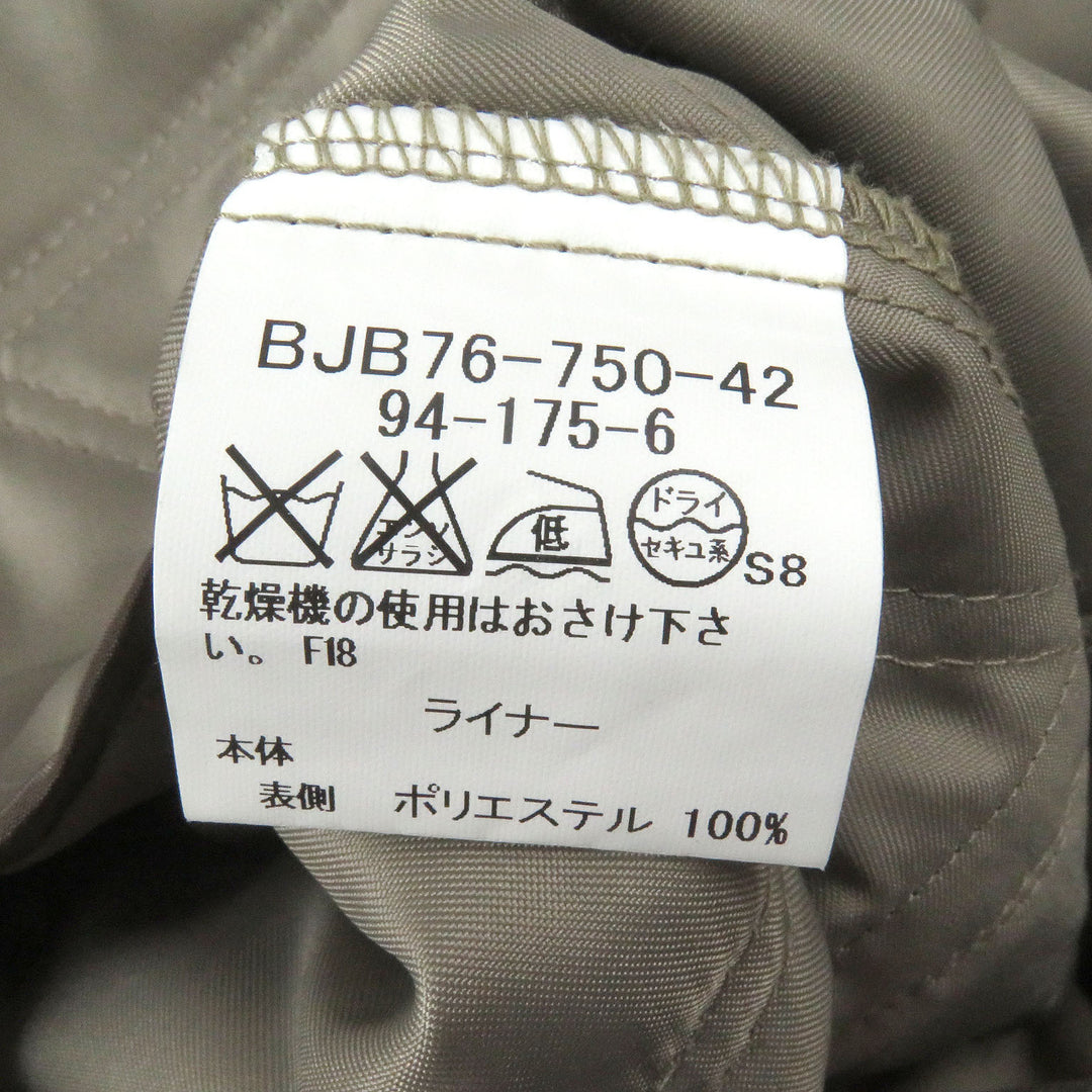 Very Good BURBERRY LONDON coat Nova check lining with quilted liner beige cotton mens