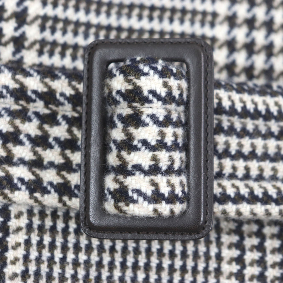 Excellent HERMES coat Brown wool mens 46