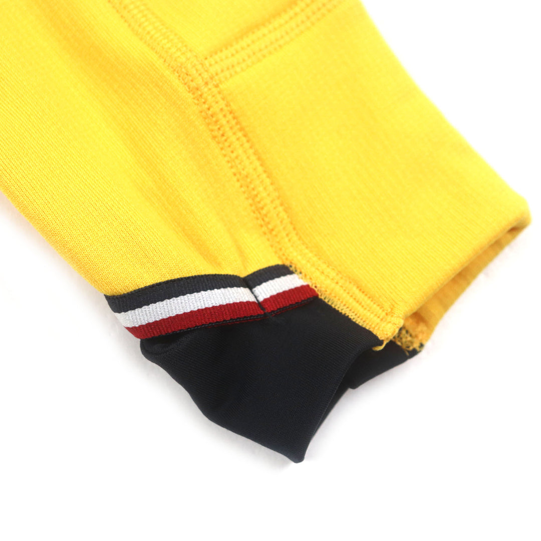 Excellent MONCLER GRENOBLE tops MAGLIA POLARTEC Half Zip Long Sleeve yellow M