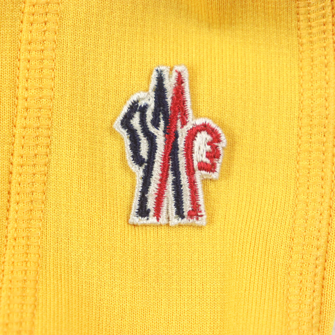 Excellent MONCLER GRENOBLE tops MAGLIA POLARTEC Half Zip Long Sleeve yellow M