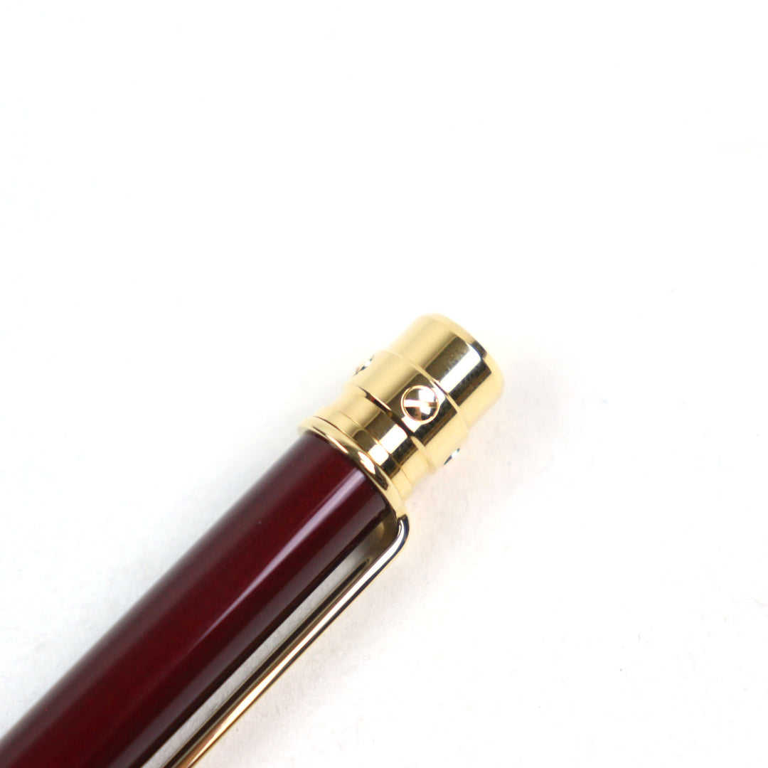 Excellent Cartier Ballpoint pen Santos de Cartier Logo engraved twist style