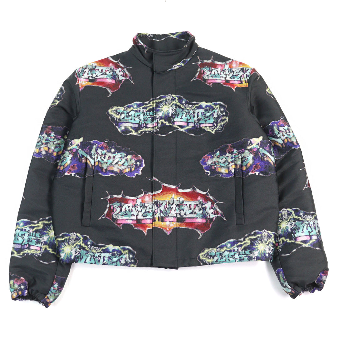 Great LOUIS VUITTON Blouson multicolor polyester mens 48 HNB22W