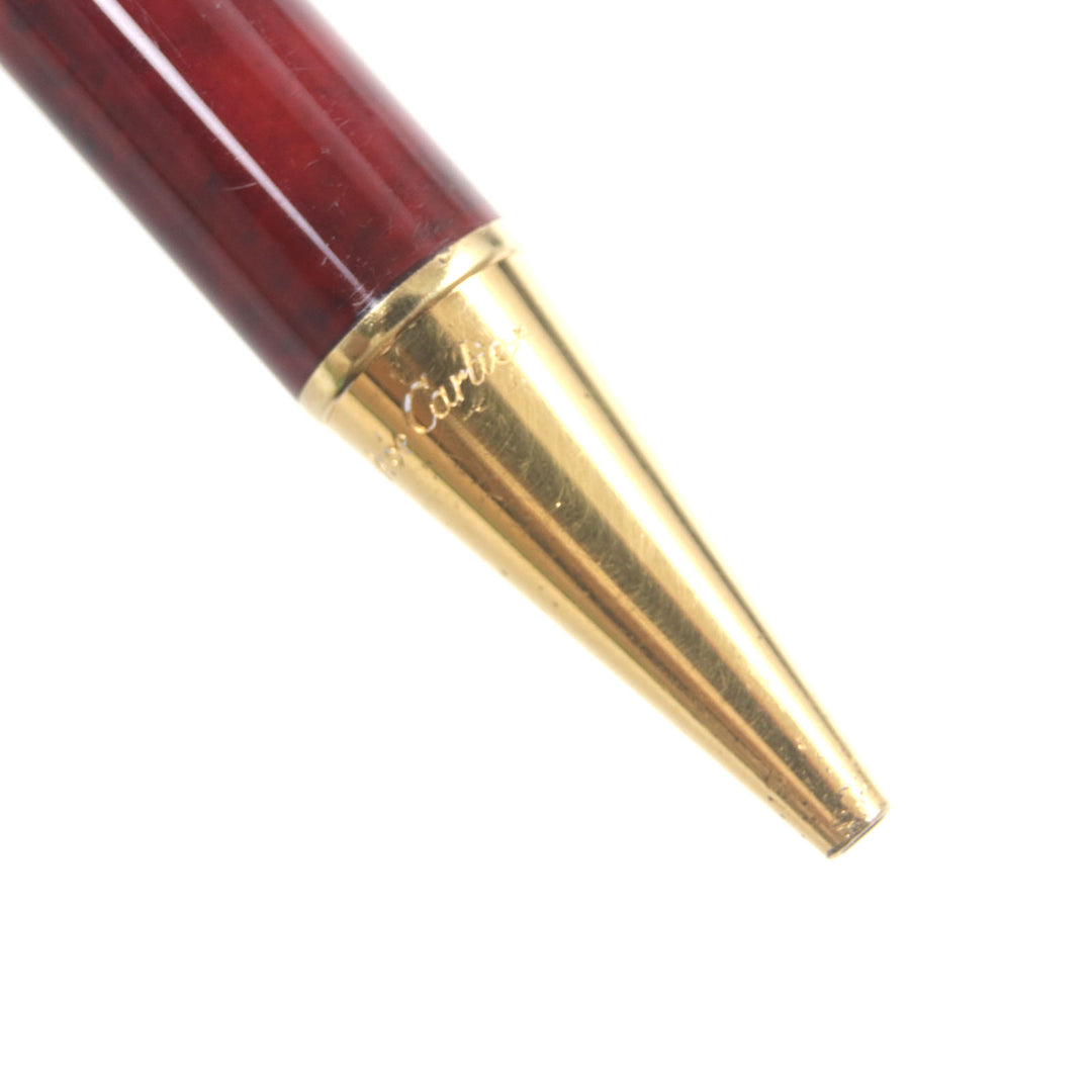 Very Good Cartier Ballpoint pen Trinity Red gold ー mens