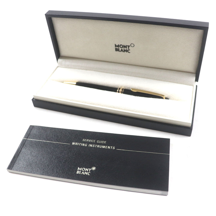 Great MONTBLANC Ballpoint pen Meisterstck Classic Pix Black gold ー mens