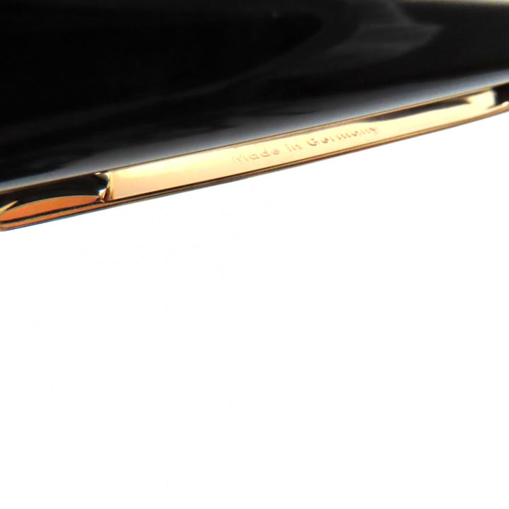 Great MONTBLANC Ballpoint pen Meisterstck Classic Pix Black gold ー mens