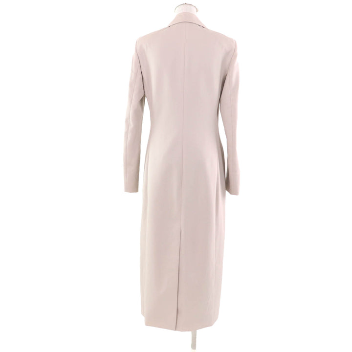 Excellent THE ROW coat Long length virgin wool pink beige wool Women 2 M130
