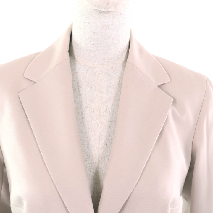 Excellent THE ROW coat Long length virgin wool pink beige wool Women 2 M130