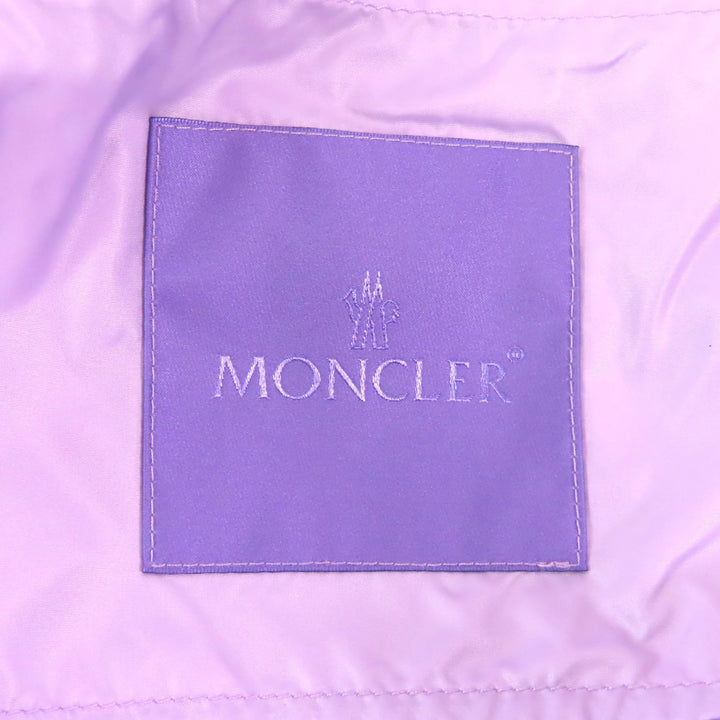 Pristine MONCLER GENIUS 2 Nylon jacket CHAHED Logo patch ZIP UP purple mens 1