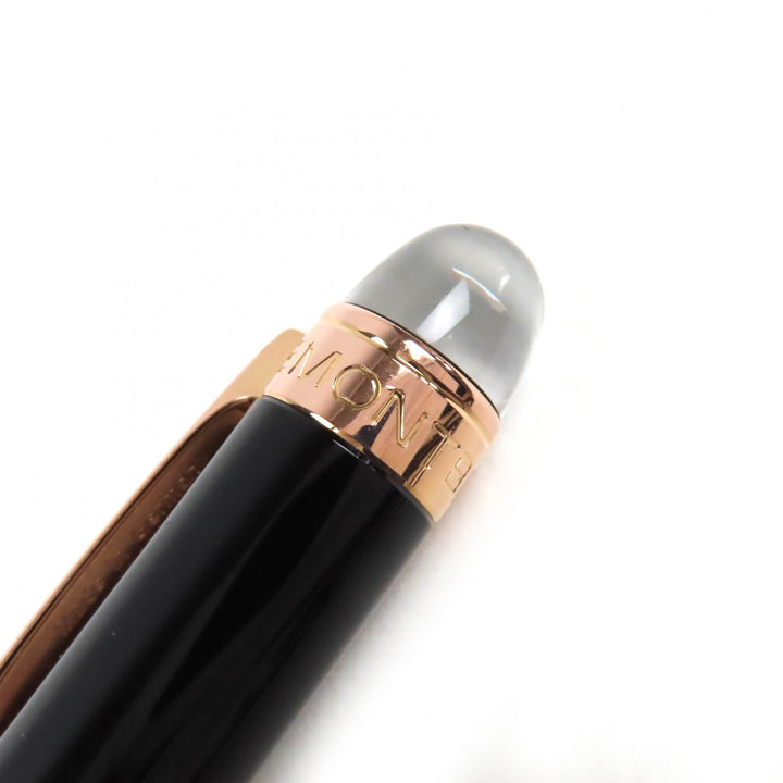 Very Good MONTBLANC Ballpoint pen Starwalker Black gold ー mens