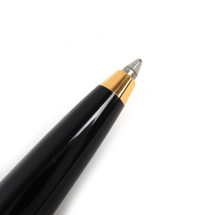 Great Cartier Ballpoint pen Diaboro de Cartier Blue Gemstone Twisted Black gold