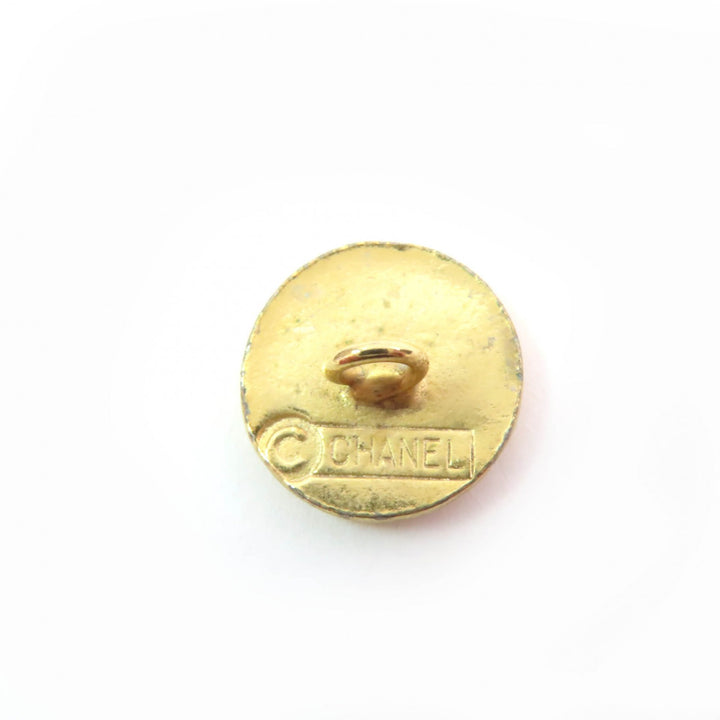 Great CHANEL COCO Mark Buttons Gold Buttons Metal Buttons Set of 14