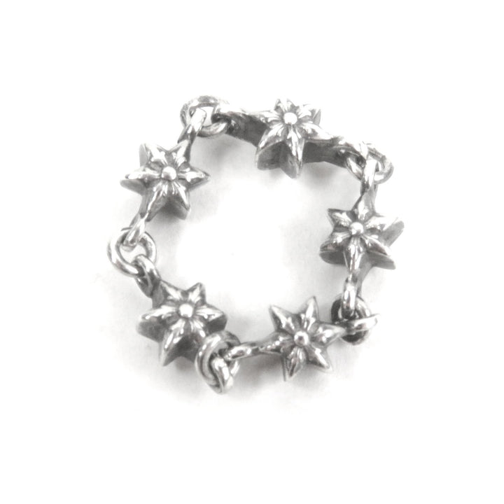 Excellent CHROME HEARTS Ring Tiny Star Silver SV925 mens