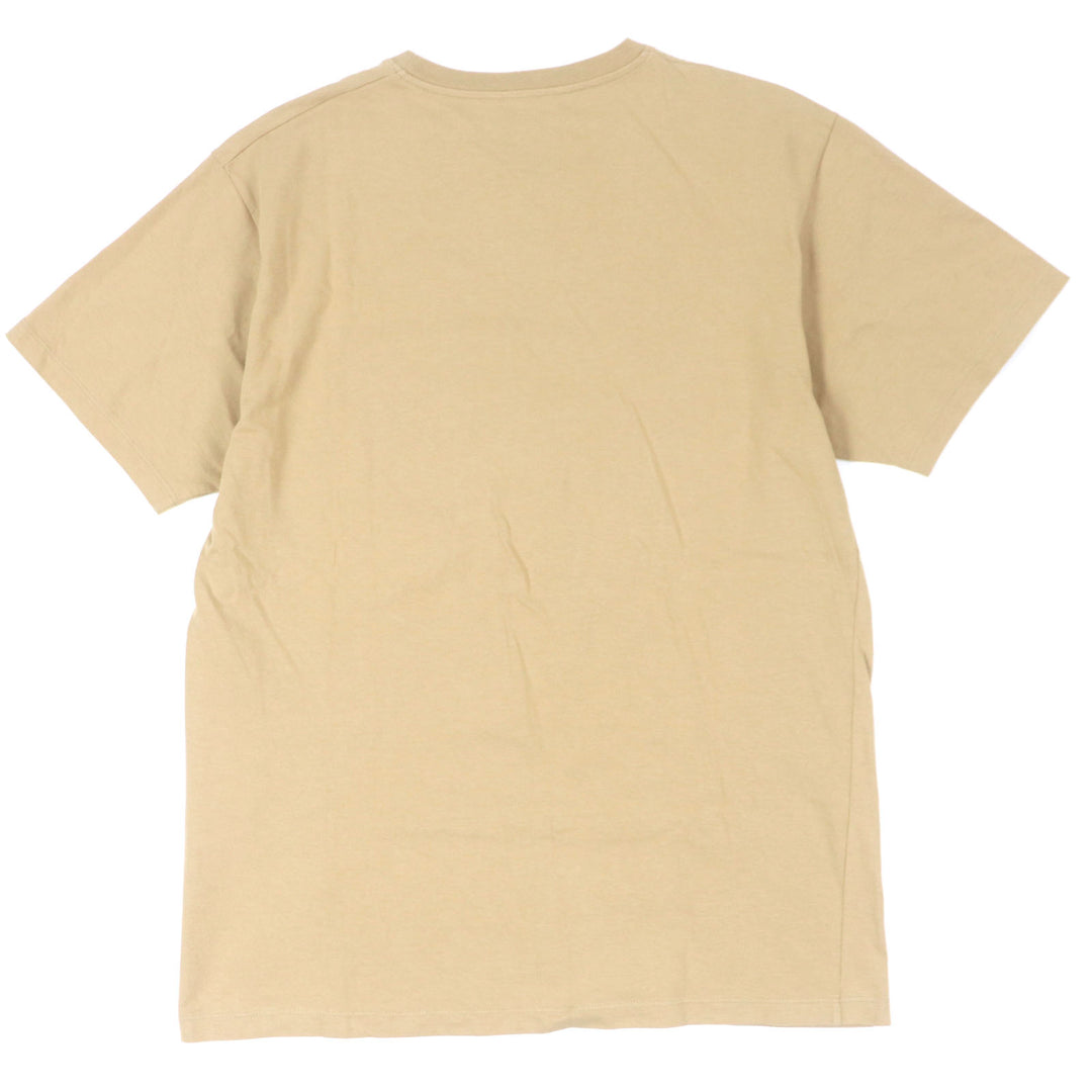 Great GUCCI Short sleeve T-shirt Brown cotton mens XS 771758