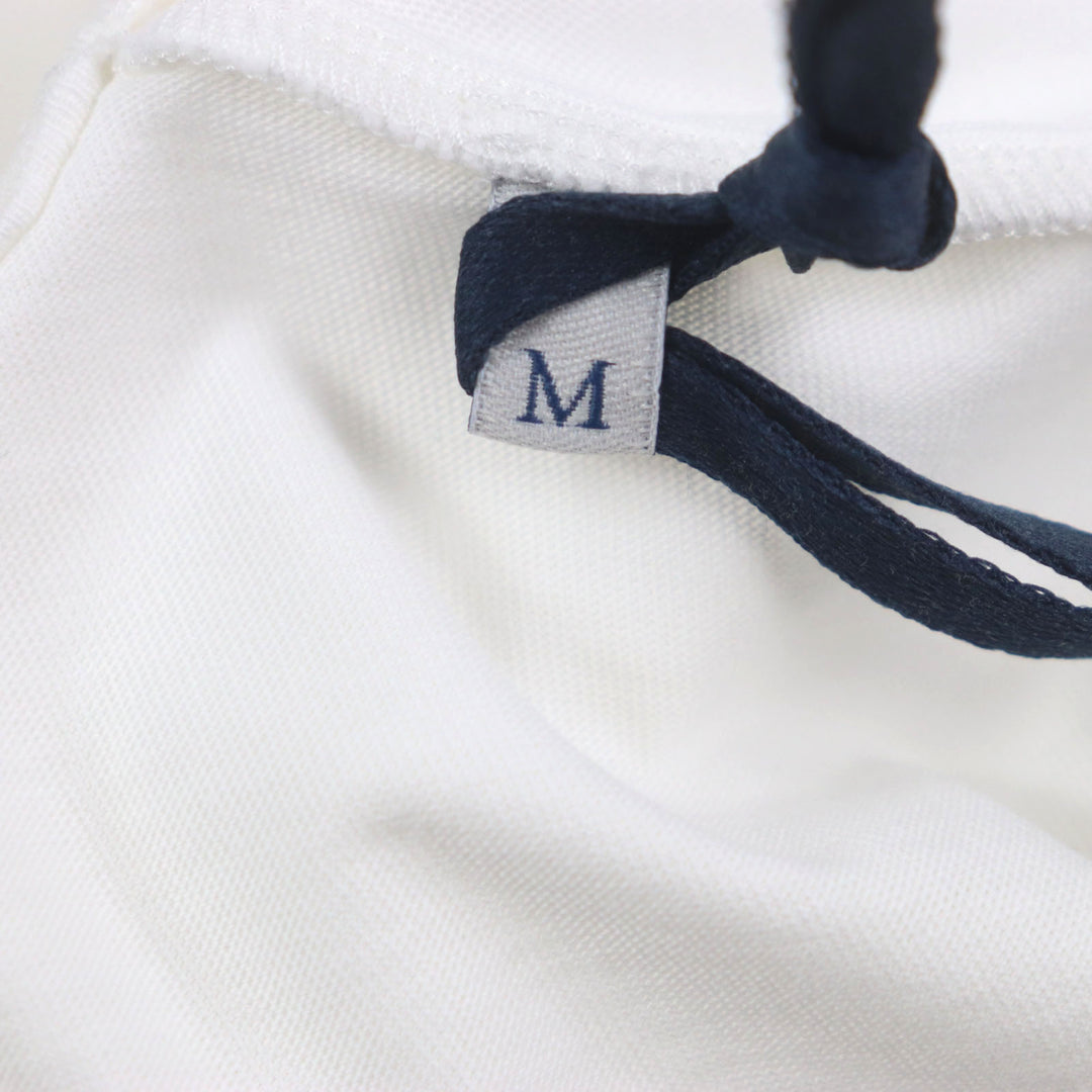 Pristine MONCLER Short sleeve T-shirt white cotton mens M