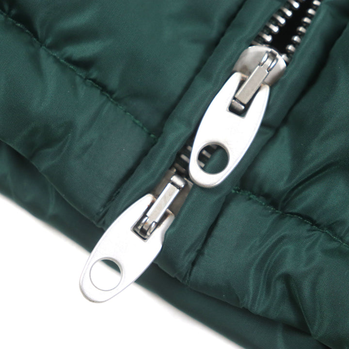 Great GUCCI mountain hoodie green bordeaux Nylon mens 46 590746
