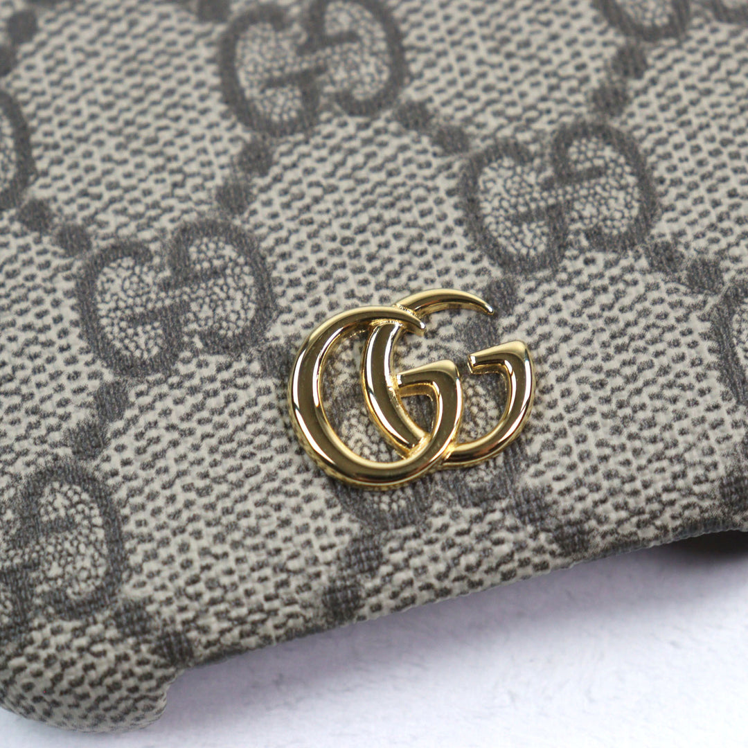 Excellent GUCCI iPhone 15 case Current Ophidia GG logo GG Supreme Canvas 763787