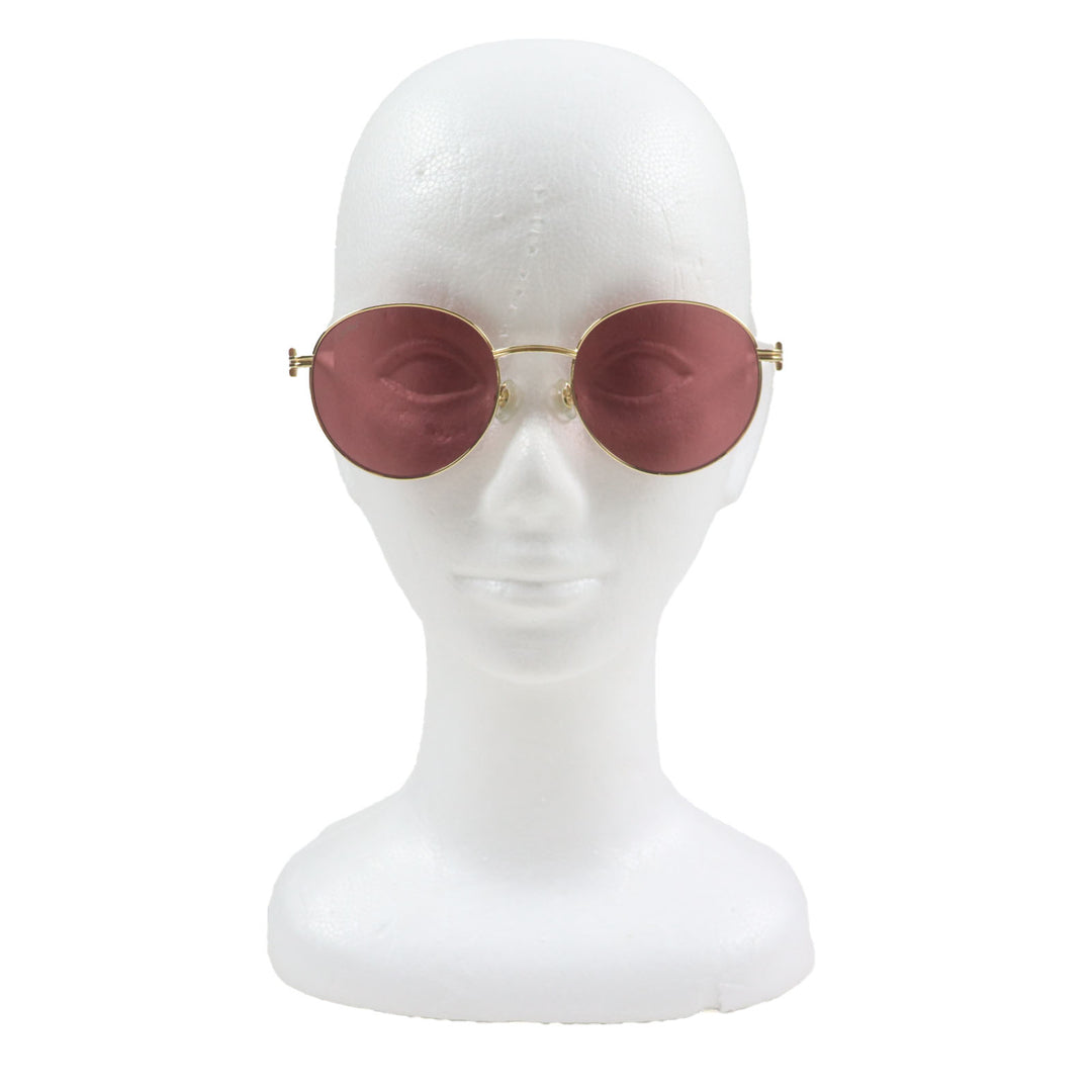 Excellent Cartier sunglasses Signature C de Cartier Boston Shape gold ー mens CT0249S 003