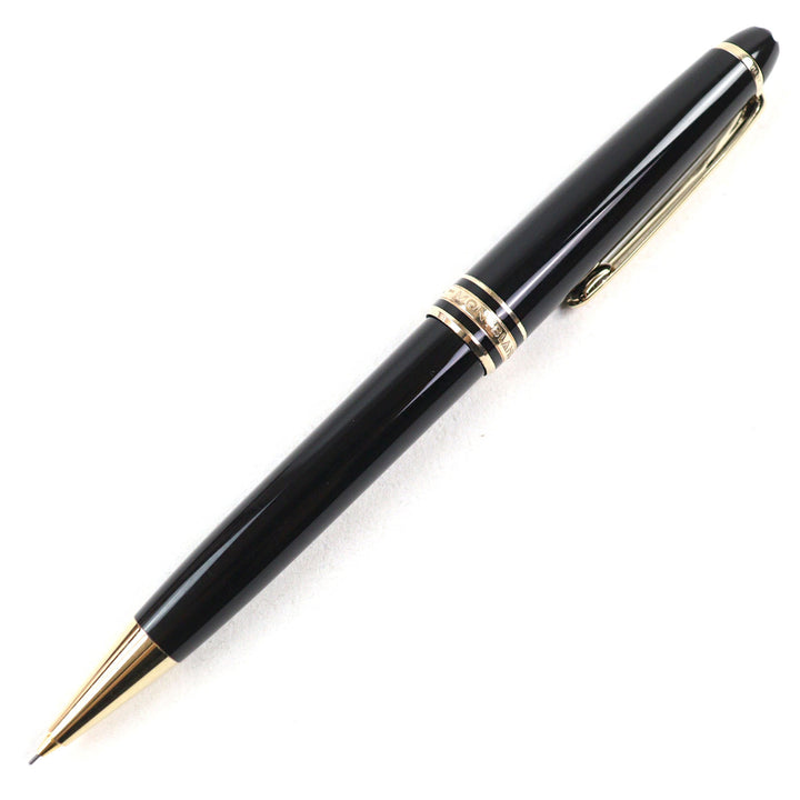 Great MONTBLANC mechanical pencil Meisterstck Logo engraved White Star Twist style