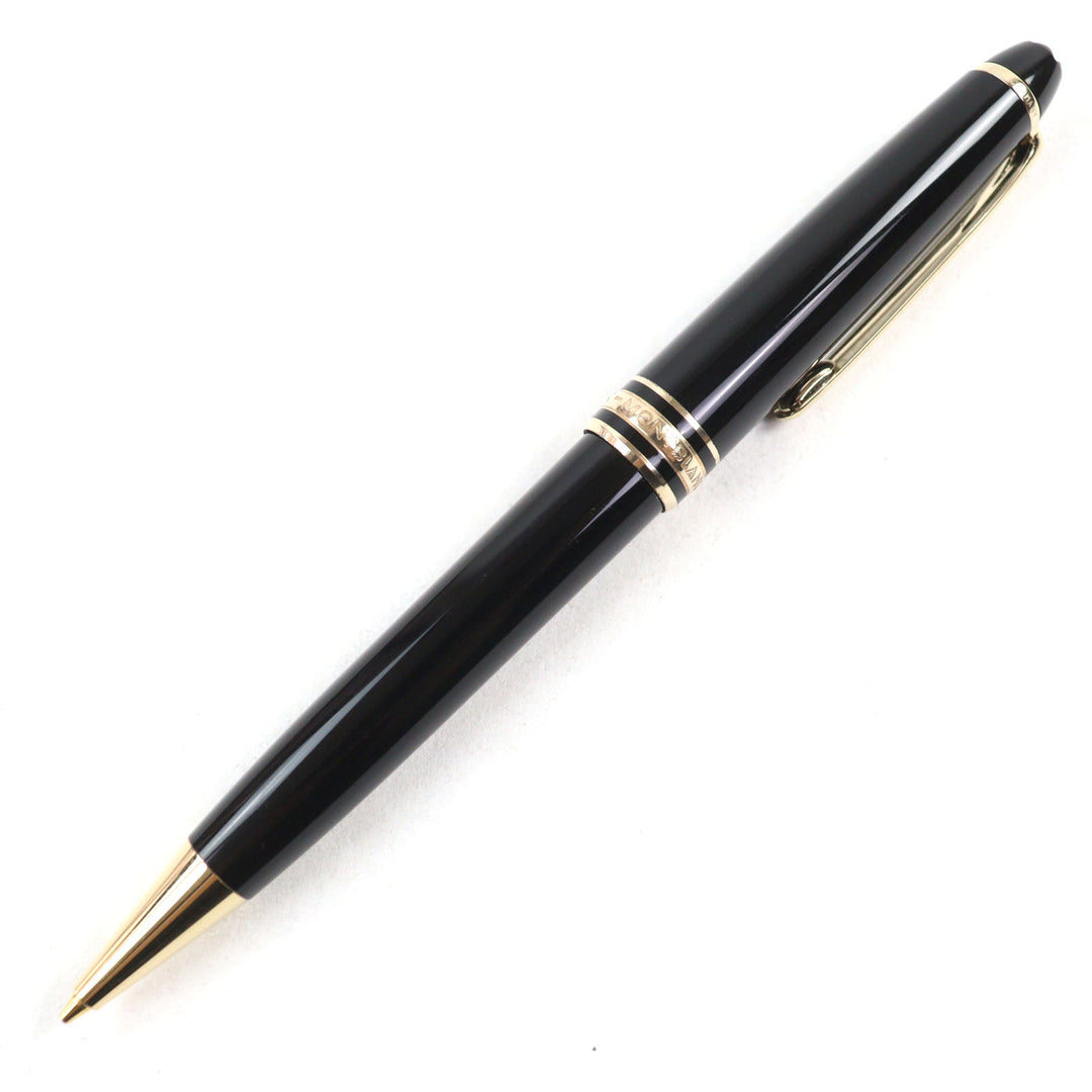 Great MONTBLANC mechanical pencil Meisterstck Logo engraved White Star Twist style