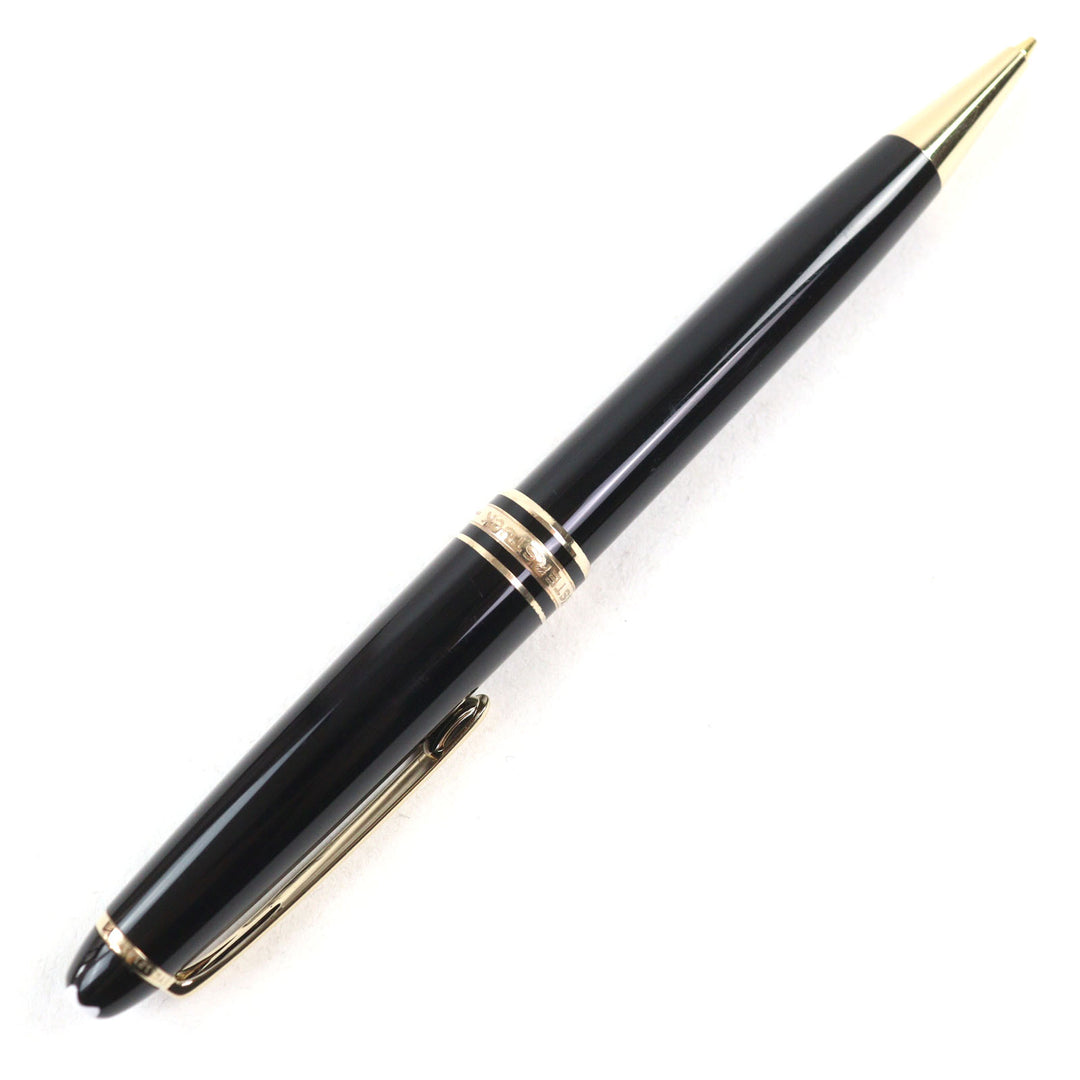 Great MONTBLANC mechanical pencil Meisterstck Logo engraved White Star Twist style