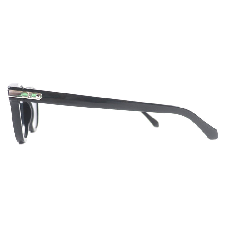 Great LOUIS VUITTON sunglasses LV Signature Square Round Black Silver Z1963U
