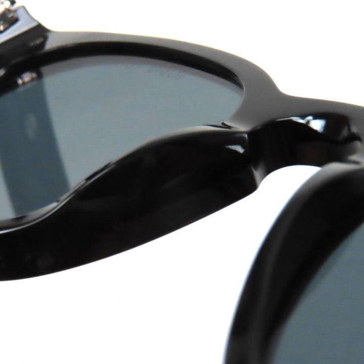 Great LOUIS VUITTON sunglasses LV Signature Square Round Black Silver Z1963U