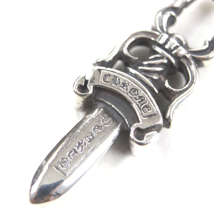 Excellent CHROME HEARTS Pendant top Dagger Pendant Top Silver 925 mens