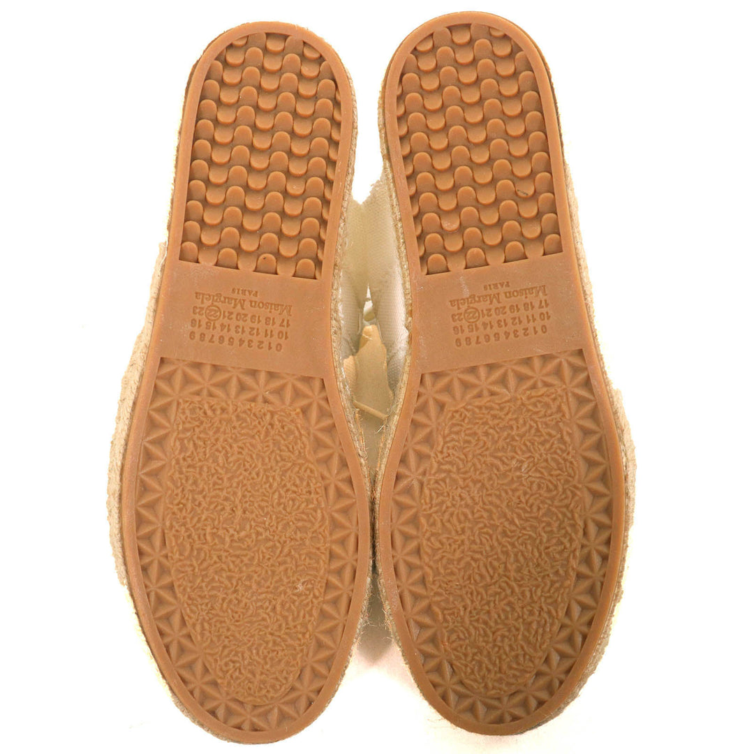 Pristine Maison Margiela 22 Sandals Espadrilles, Denim, Women 37 S38WS0192