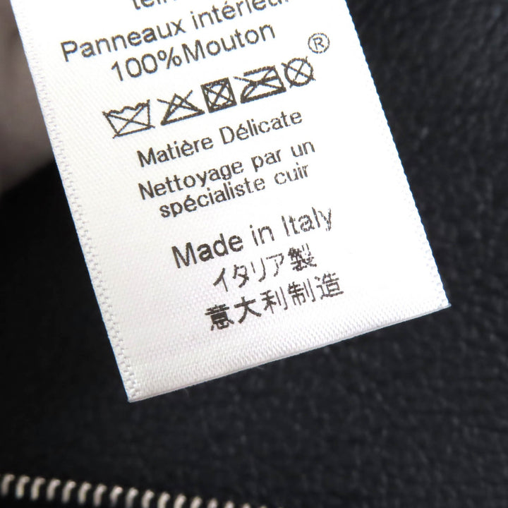 Excellent CELINE Jacket Phoebe period lambskin mouton shearling collarless 34