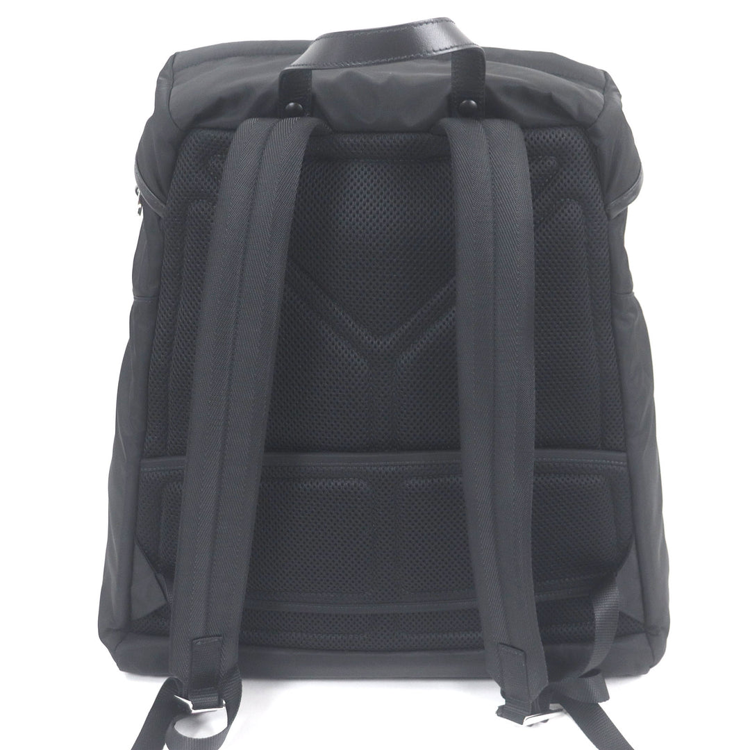 Excellent PRADA Backpack Â· Daypack black Nylon mens 2VZ108