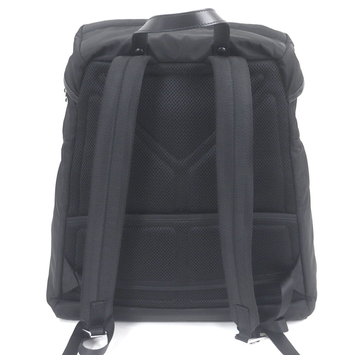 Excellent PRADA Backpack Â· Daypack black Nylon mens 2VZ108