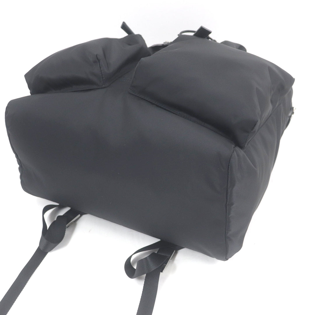 Excellent PRADA Backpack Â· Daypack black Nylon mens 2VZ108