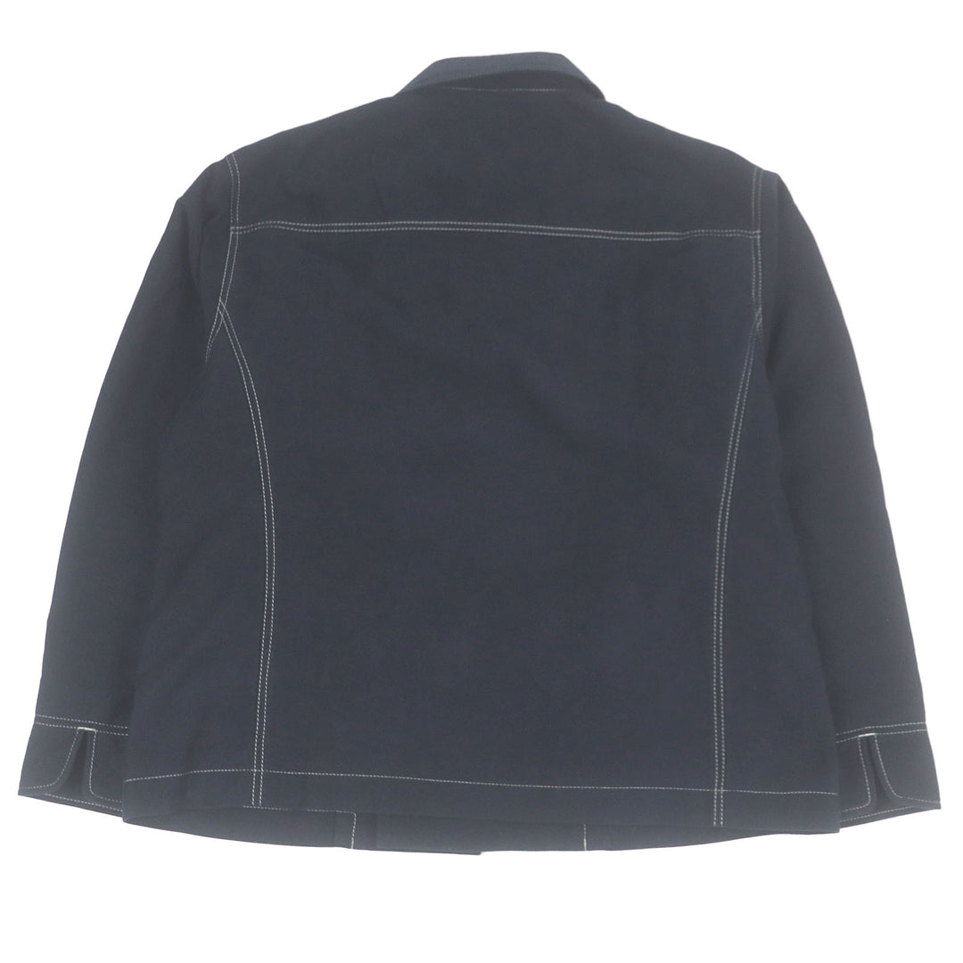 Very Good PAUL SMITH COLLECTION Jacket Coveralls Moleskin Dark navy cotton mens