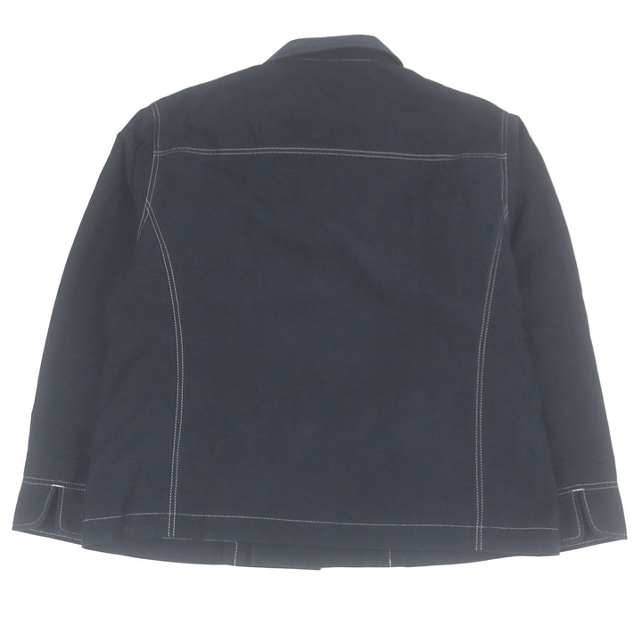 Very Good PAUL SMITH COLLECTION Jacket Coveralls Moleskin Dark navy cotton mens