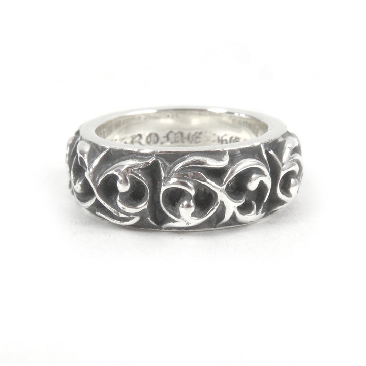 Great CHROME HEARTS Ring Eternity Vine Band Ring Accessories Silver SV925 mens