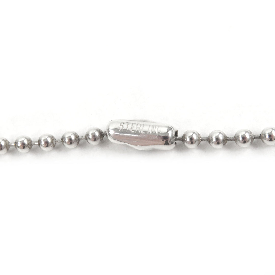 Great CHROME HEARTS Necklace Silver SV925 mens