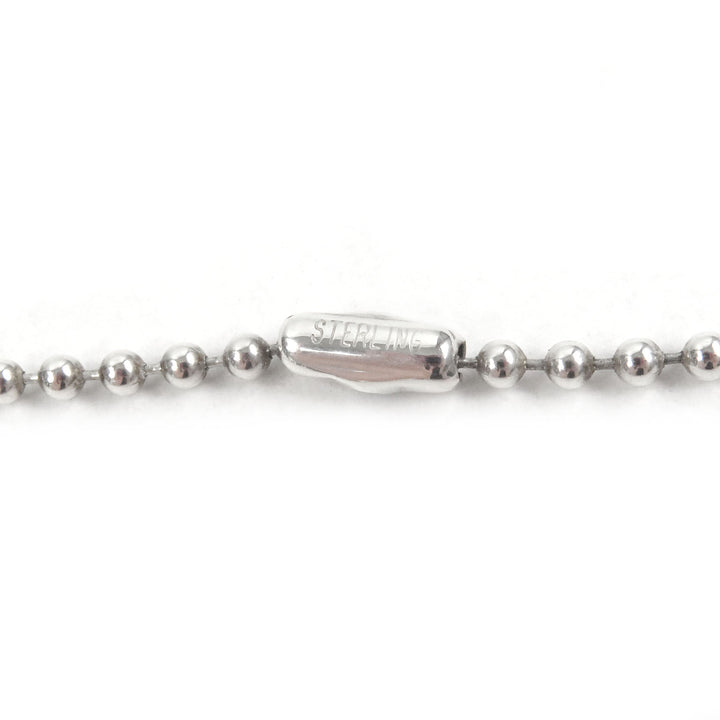 Great CHROME HEARTS Necklace Silver SV925 mens