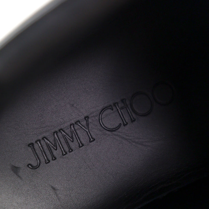 Excellent JIMMY CHOO Mid-length sneakers Argyle Strap Trainer logo and strap