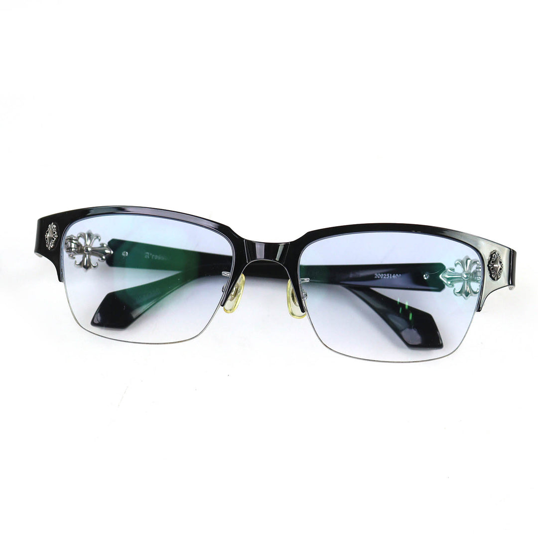 Great A'rossby sunglasses Half rim black 925 mens 209251409