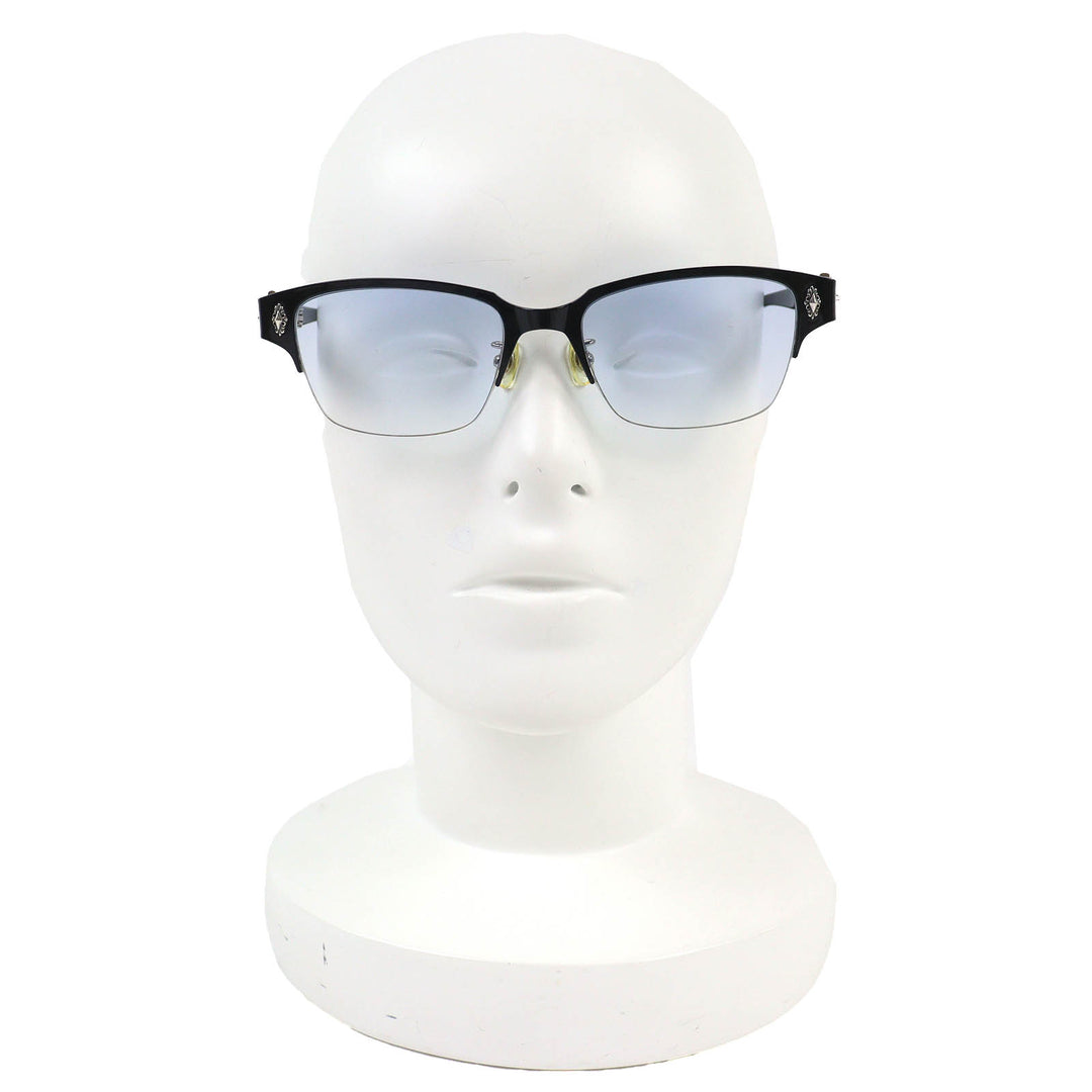 Great A'rossby sunglasses Half rim black 925 mens 209251409