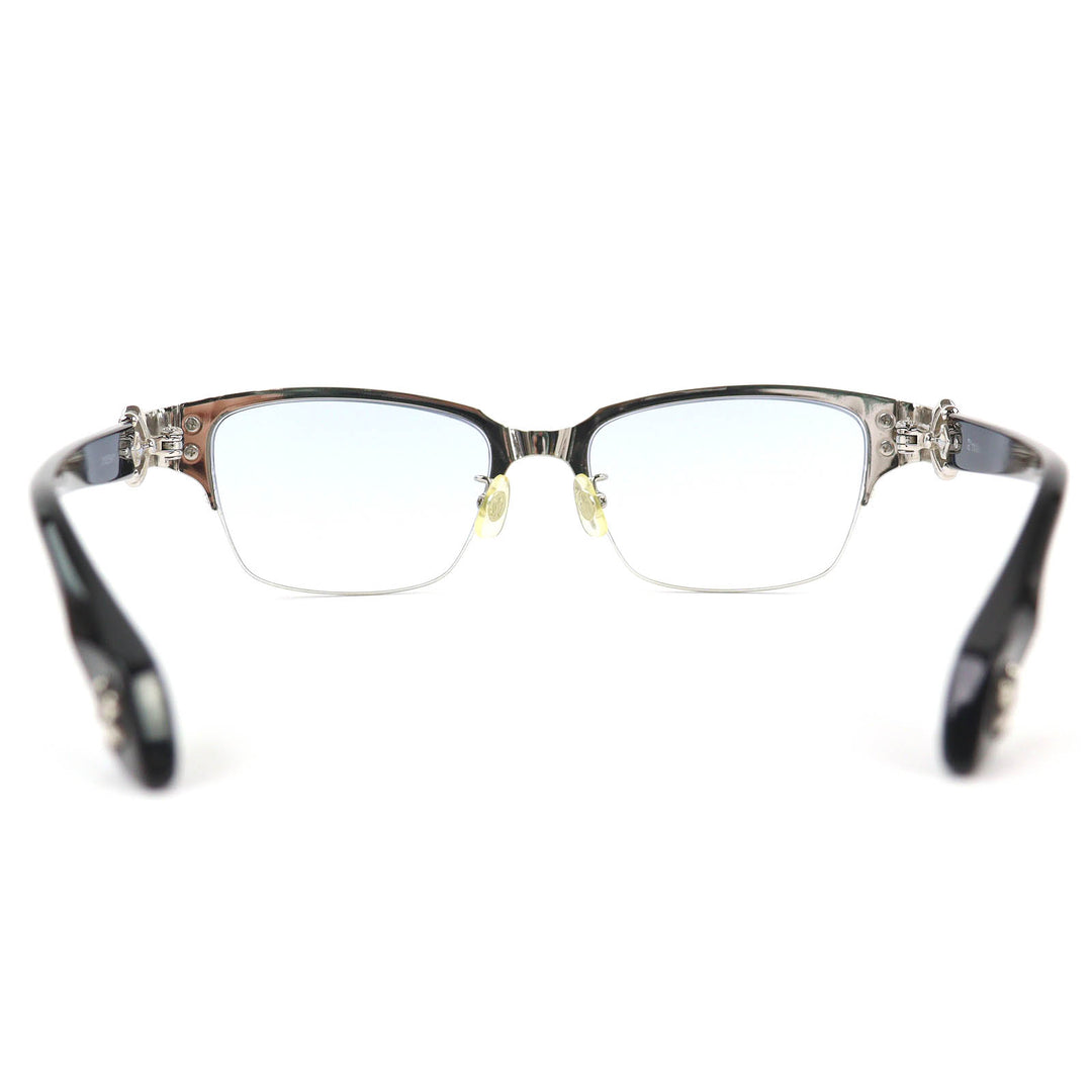 Great A'rossby sunglasses Half rim black 925 mens 209251409
