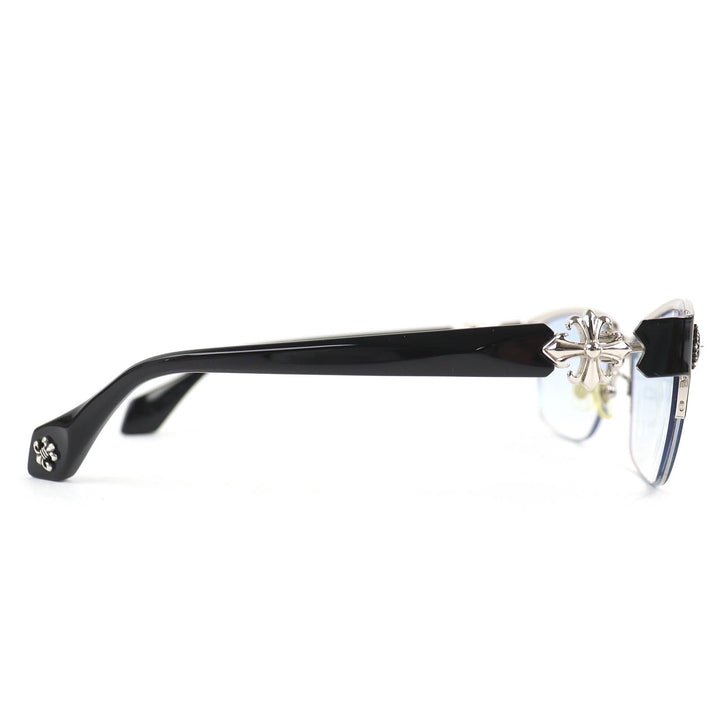 Great A'rossby sunglasses Half rim black 925 mens 209251409