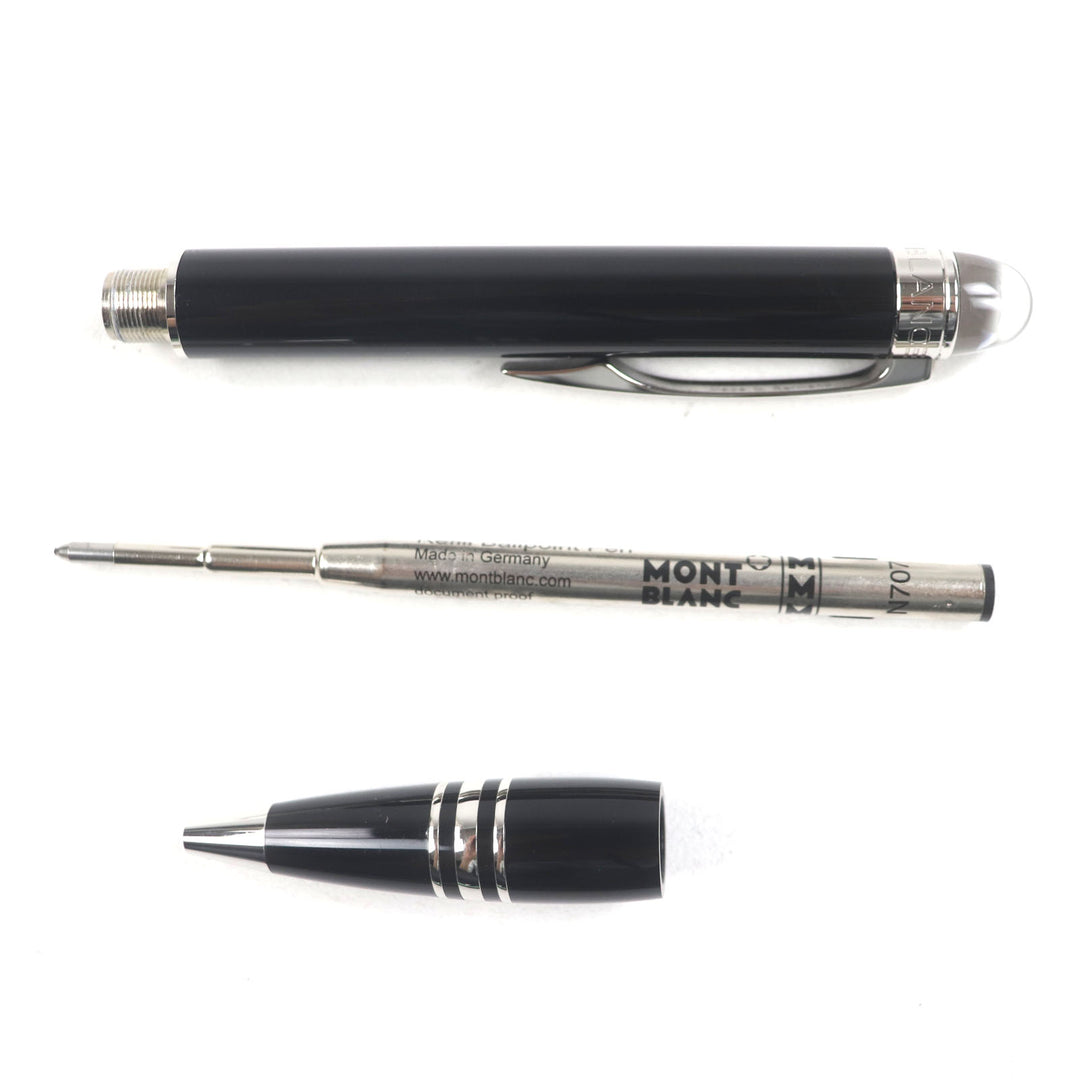 Great MONTBLANC Ballpoint pen Starwalker White Star Twist Type