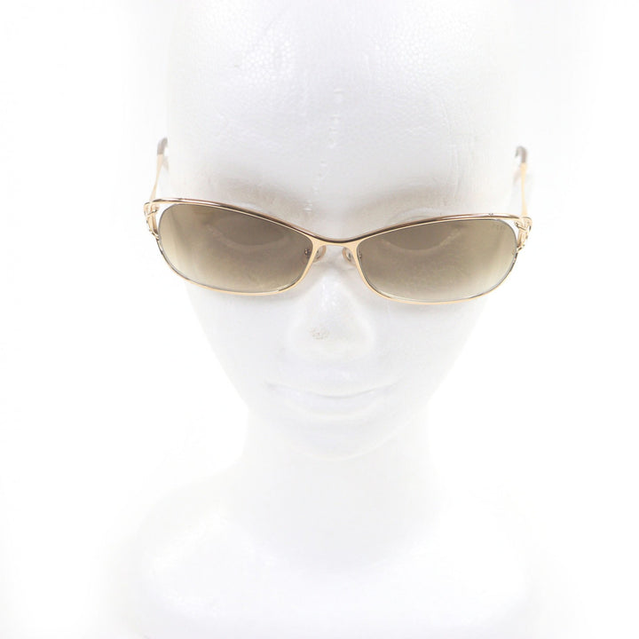 Excellent FRED sunglasses VOLUTE oval frame gold mens