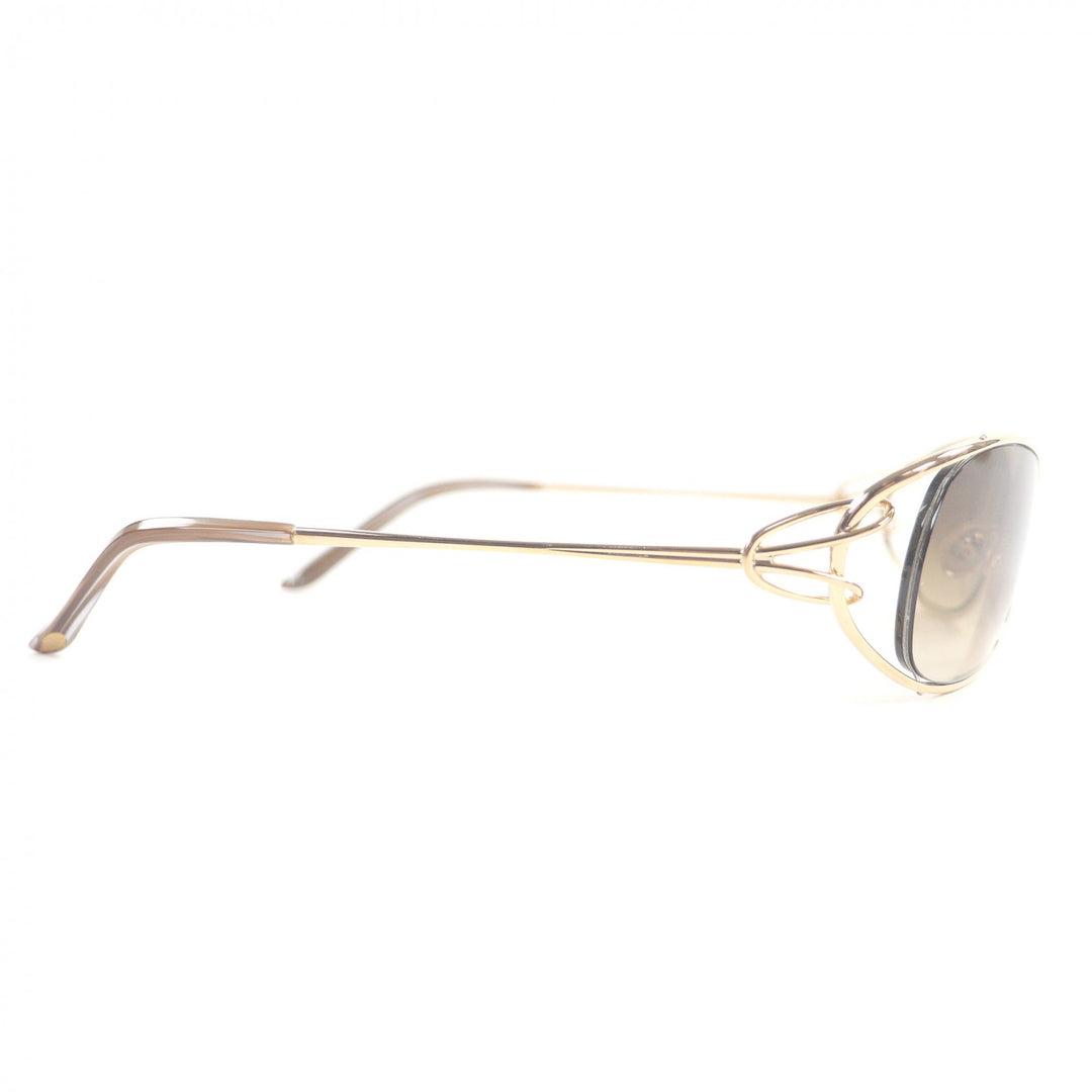 Excellent FRED sunglasses VOLUTE oval frame gold mens
