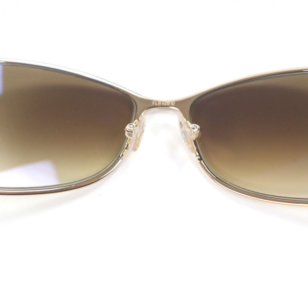 Excellent FRED sunglasses VOLUTE oval frame gold mens