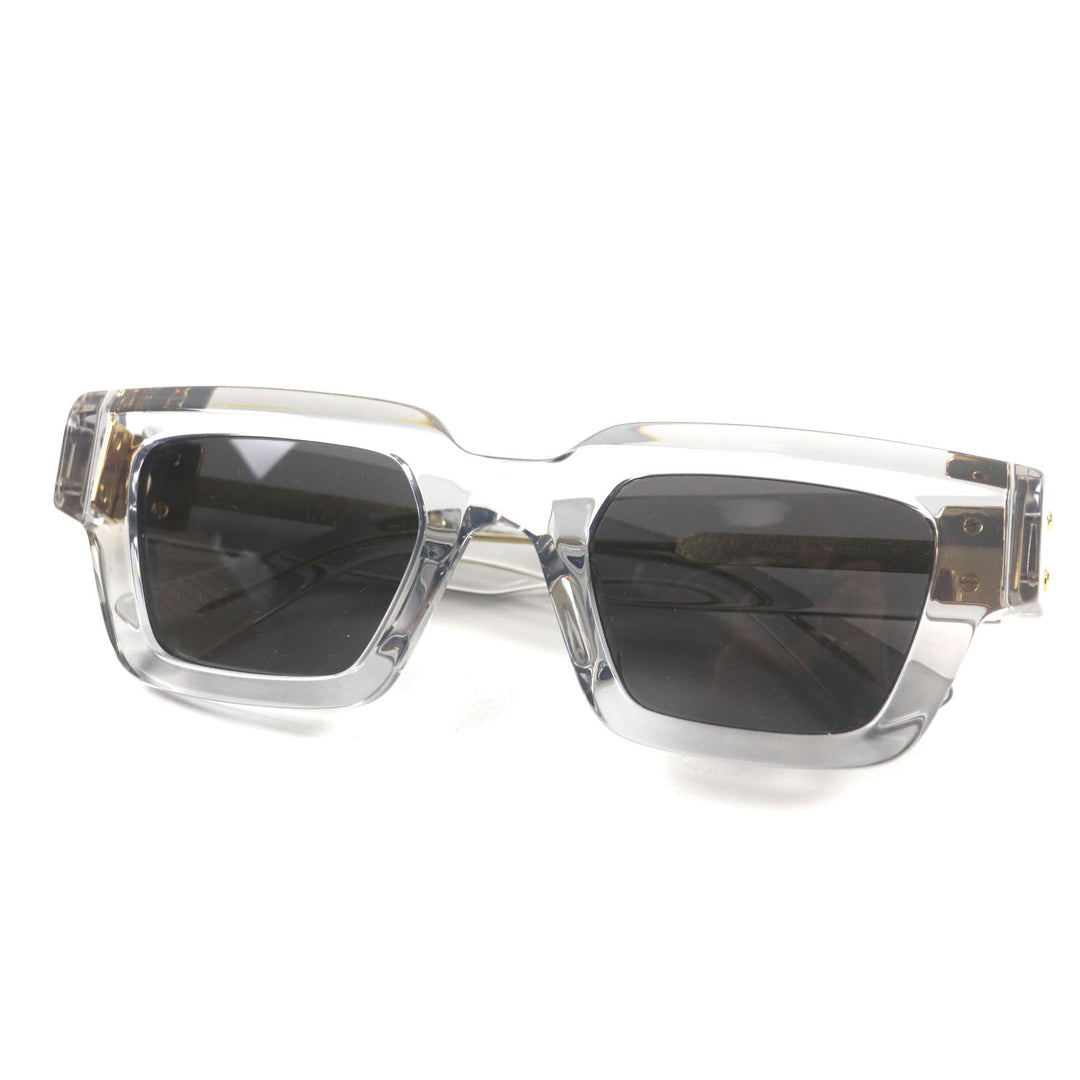 Excellent BOTTEGAVENETA sunglasses Clear Gray Gold ー mens BV1230S