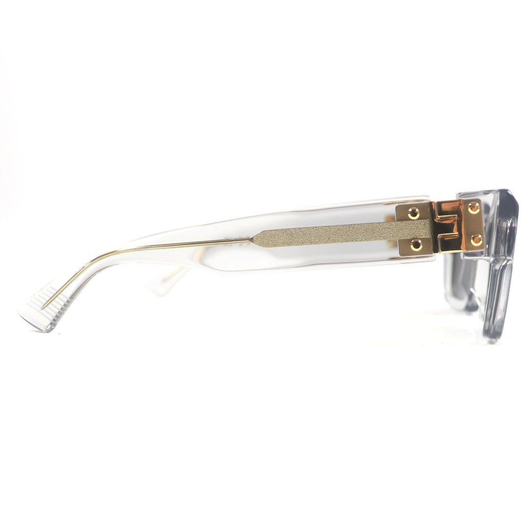 Excellent BOTTEGAVENETA sunglasses Clear Gray Gold ー mens BV1230S