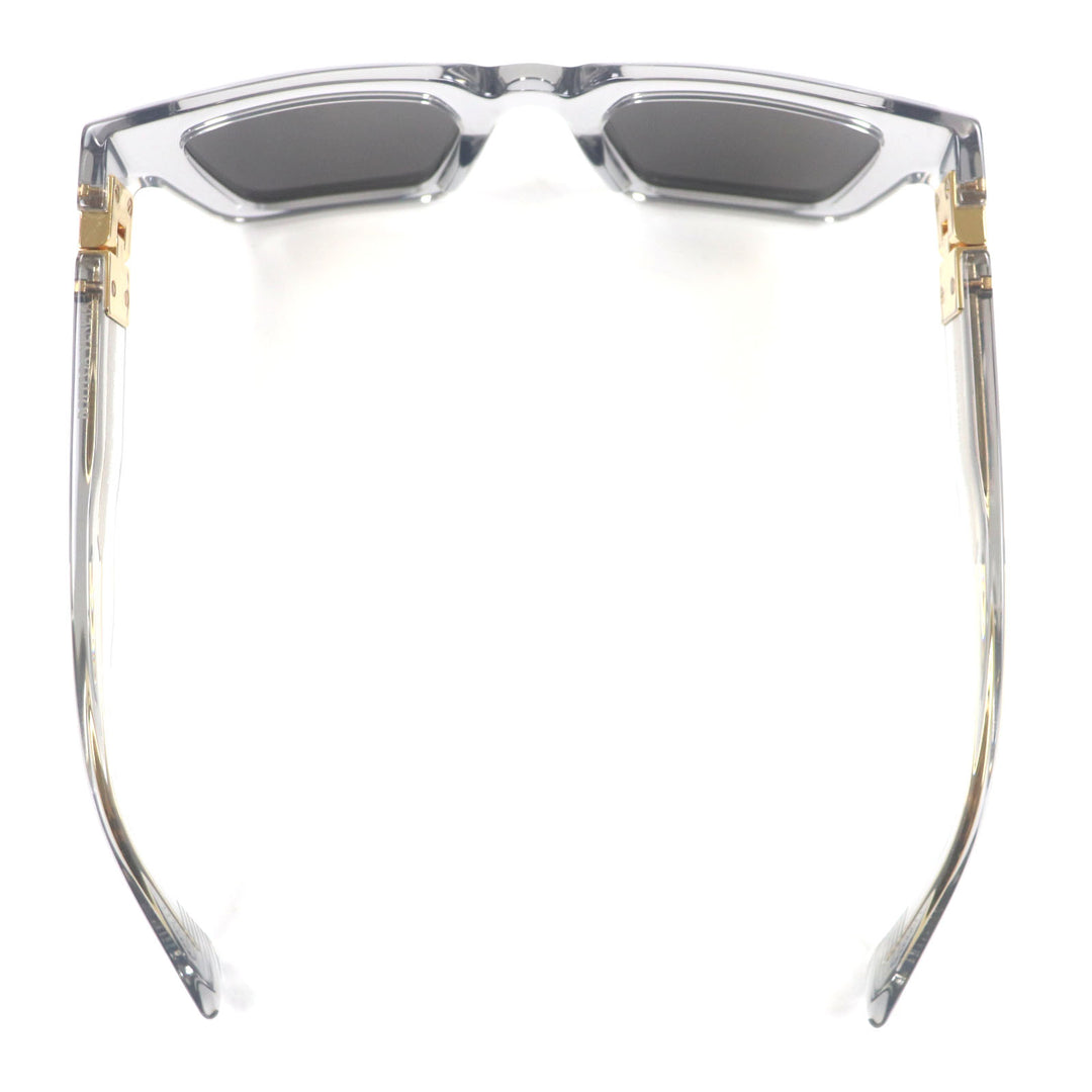 Excellent BOTTEGAVENETA sunglasses Clear Gray Gold ー mens BV1230S