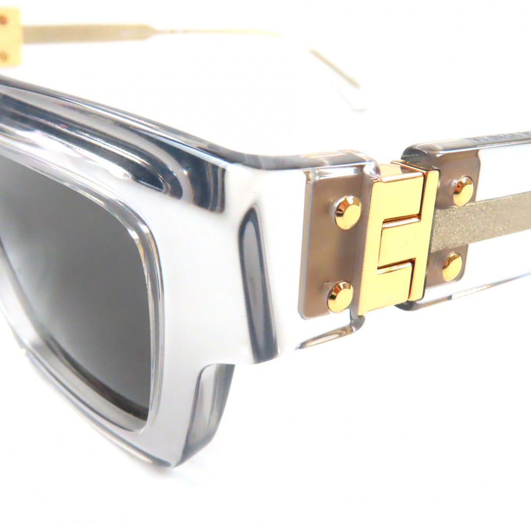 Excellent BOTTEGAVENETA sunglasses Clear Gray Gold ー mens BV1230S